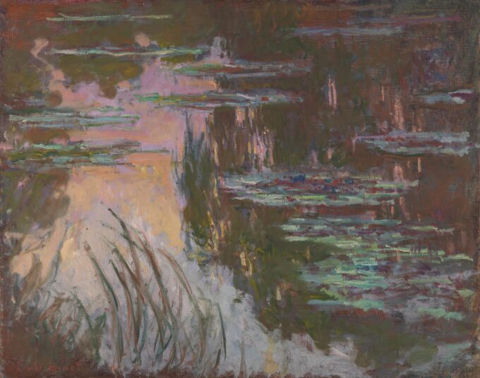 Seerosen bei Sonnenuntergang – Claude Monet Claude Monet 2024-09-20