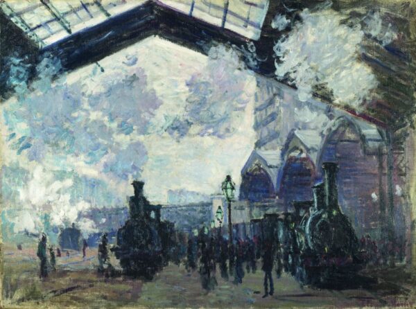 Der Bahnhof Saint-Lazare von Claude Monet Claude Monet 2024-11-10