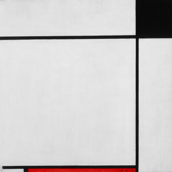 Komposition mit Schwarz, Rot und Grau – Mondrian Piet Mondrian 2024-09-20