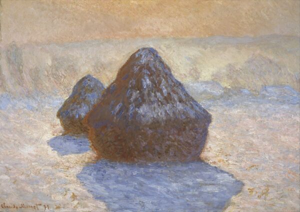 Die Heuhaufen: Schneeeffekt – Claude Monet Claude Monet 2024-11-21