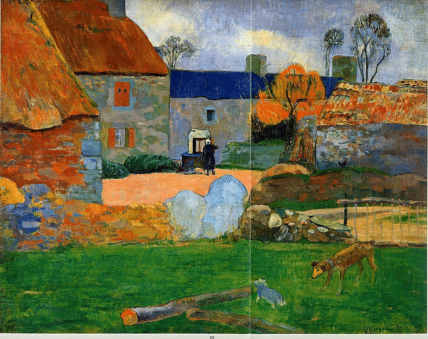 Das blaue Dach oder der Bauernhof von Pouldu – Paul Gauguin Paul Gauguin 2024-11-21