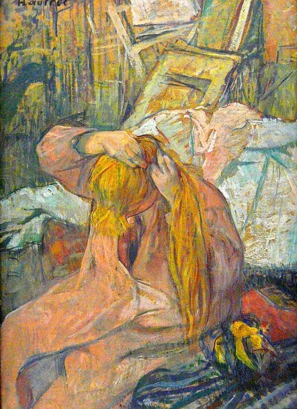 Frau, die sich frisiert – Toulouse Lautrec Henri de Toulouse-Lautrec 2024-11-21