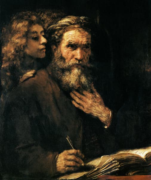 Der Evangelist Matthäus und die Engel – Rembrandt van Rijn Rembrandt van Rijn 2024-11-21