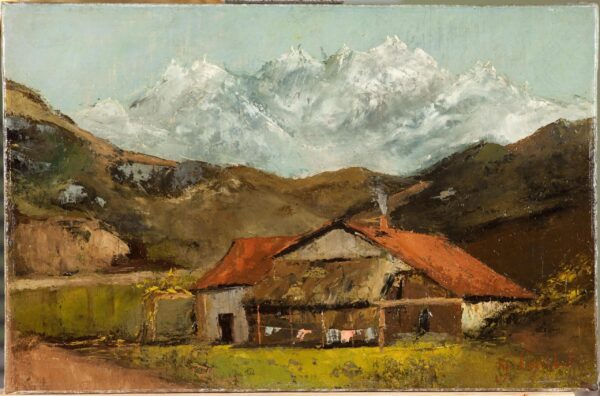 Bauernhütte in den Bergen – Gustave Courbet Gustave Courbet 2024-11-21