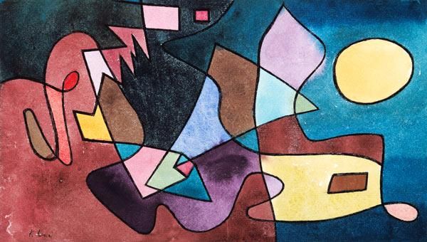 Dramatische Landschaft – Paul Klee Paul Klee 2024-11-21