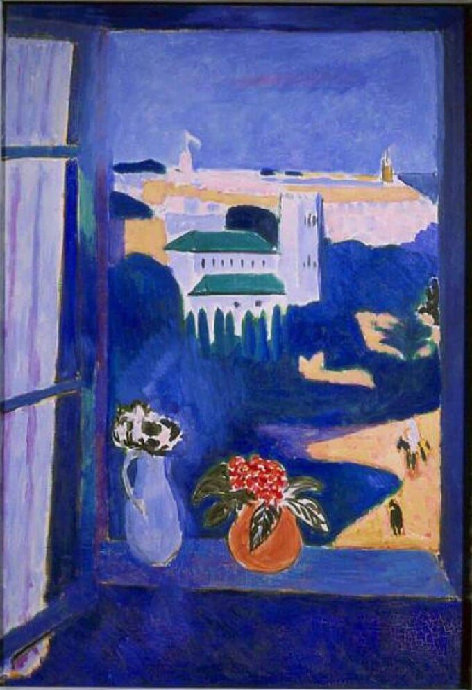 Landschaft gesehen aus einem Fenster – Matisse Henri Matisse 2024-09-19