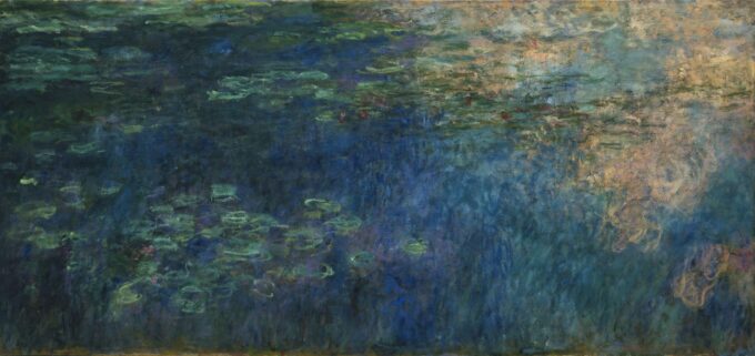 Reflexionen von Wolken auf dem Seerosenteich – Claude Monet Claude Monet 2024-09-19