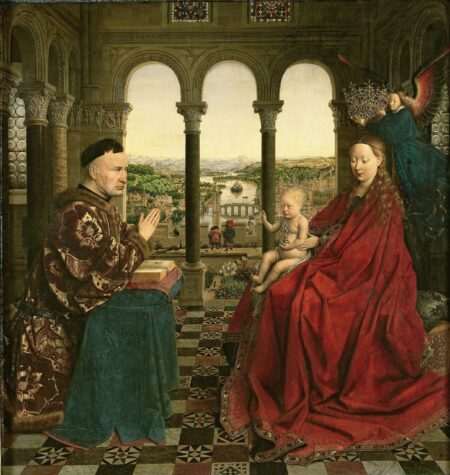 Die Jungfrau mit dem Kanzler Rolin – Jan Van Eyck Jan Van Eyck 2024-12-30