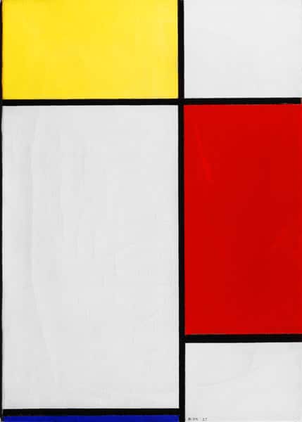 Komposition 1927 – Mondrian Piet Mondrian 2024-09-20