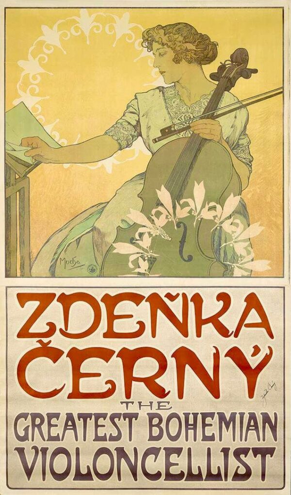 Plakat Zdenka Cerny – Mucha Alfons Mucha 2024-11-21