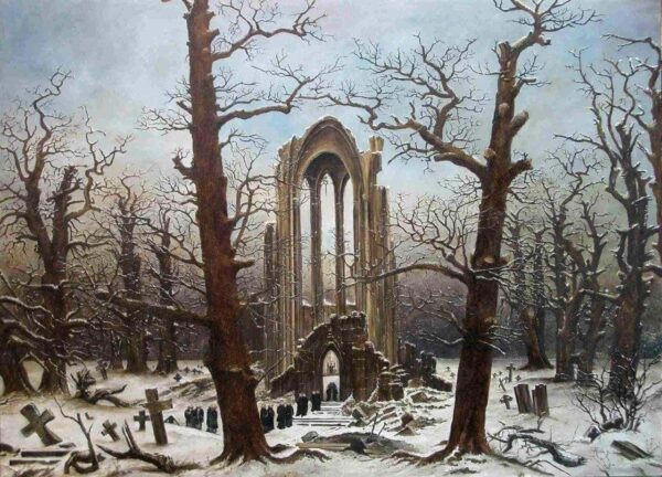 Klosterfriedhof im Schnee – Caspar David Friedrich Caspar David Friedrich 2024-11-21