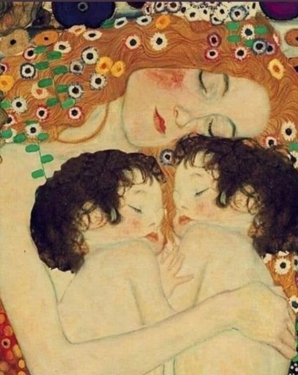 Mutter und Zwillinge – Gustav Klimt Gustav Klimt 2024-11-21