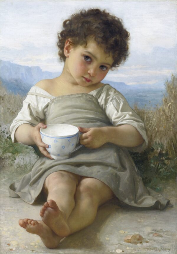 Die Milchtasse – William Bouguereau William Adolphe Bouguereau 2024-11-21