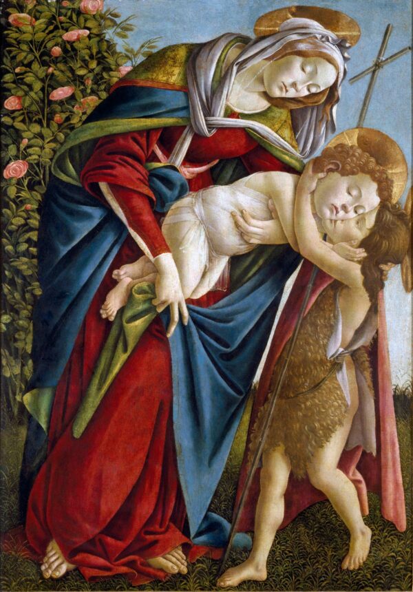 Die Madonna mit dem Kind und dem Jungen Johannes – Sandro Botticelli Sandro Botticelli 2024-11-21