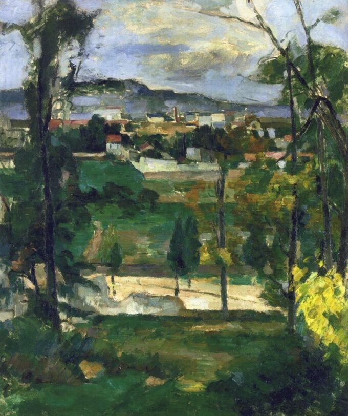 Dorflandschaft in der Ile de France – Paul Cézanne Paul Cézanne 2024-09-20