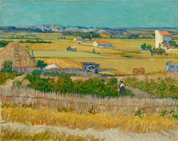 Die Ernte – Die Ebene von Crau – Van Gogh Beliebte Bilder 2024-11-21