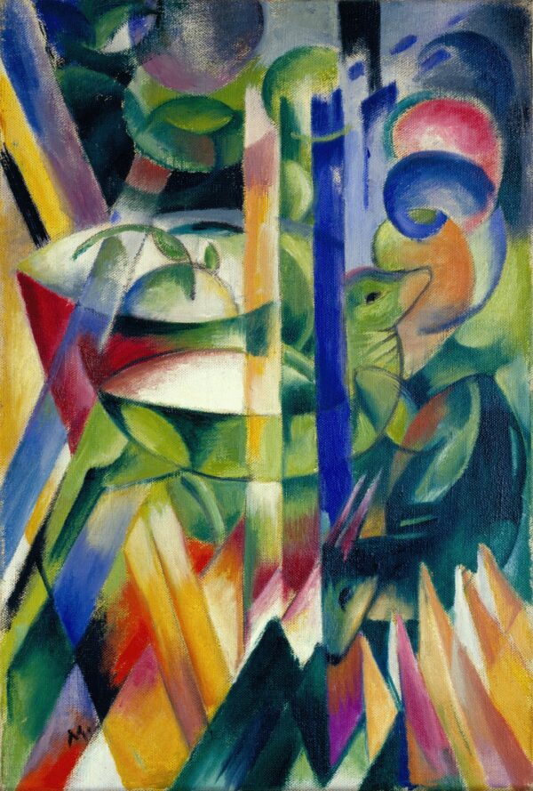 Die kleinen Bergziegen – Franz Marc Franz Marc 2024-11-21