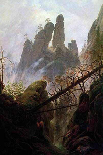 Ravin in den Elbsandsteingebirgen – Caspar David Friedrich Caspar David Friedrich 2024-09-20