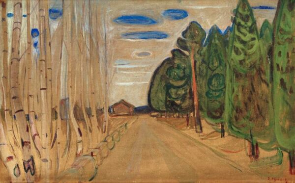 Landschaft mit einer Straße – Edvard Munch Edvard Munch 2024-11-10