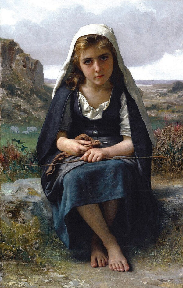 Die Hirtin, 1881 – William Bouguereau William Adolphe Bouguereau 2024-11-21