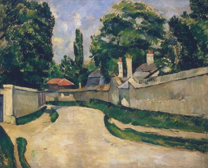 Häuser entlang einer Straße – Paul Cézanne Paul Cézanne 2024-09-20 2