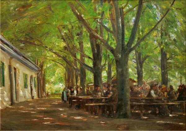 Eine Landbrauerei, Brannenburg, Bayern – Max Liebermann Max Liebermann 2024-11-21