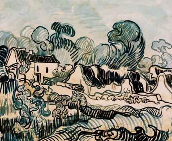 Landschaft und Chalets – Van Gogh Vincent Van Gogh 2024-11-20