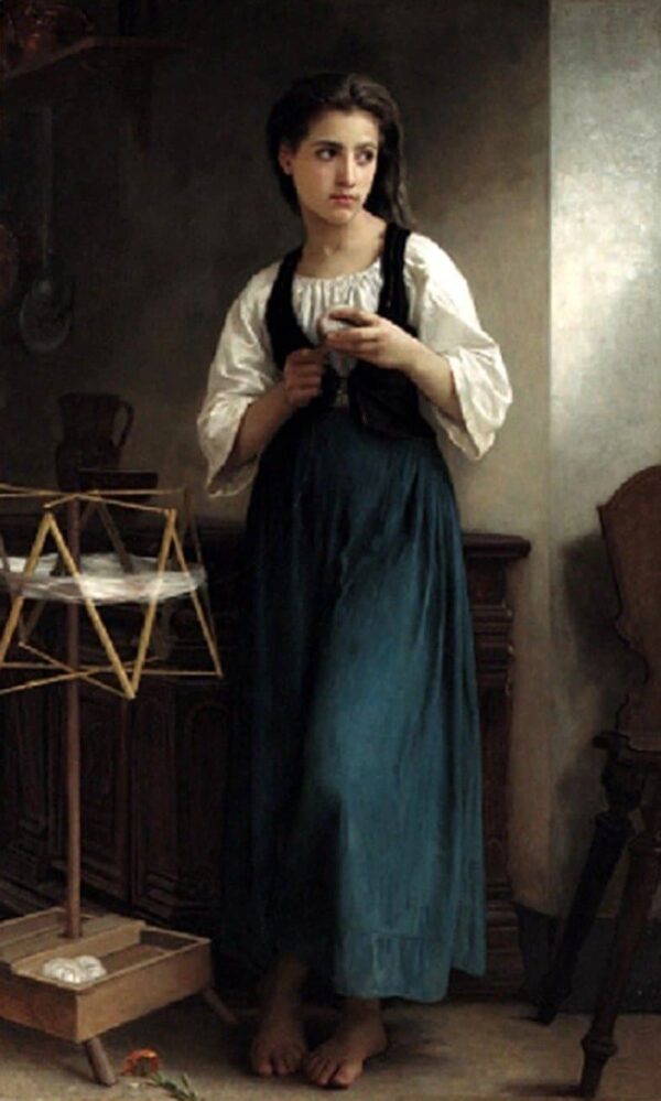 Maschine zum Abrollen – William Bouguereau William Adolphe Bouguereau 2024-11-21