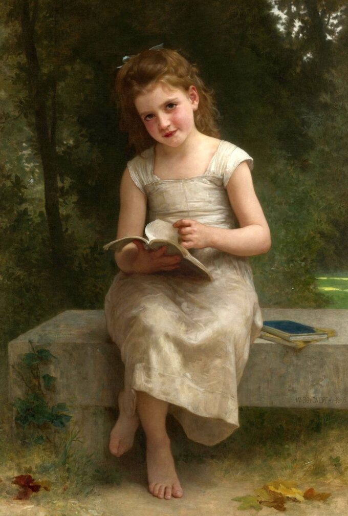 Das Mädchen, das liest – William Bouguereau William Adolphe Bouguereau 2024-09-19