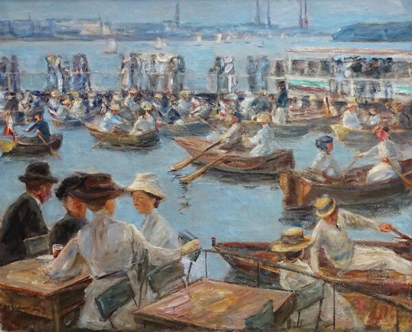 Auf der Alster in Hamburg – Max Liebermann Max Liebermann 2024-11-21