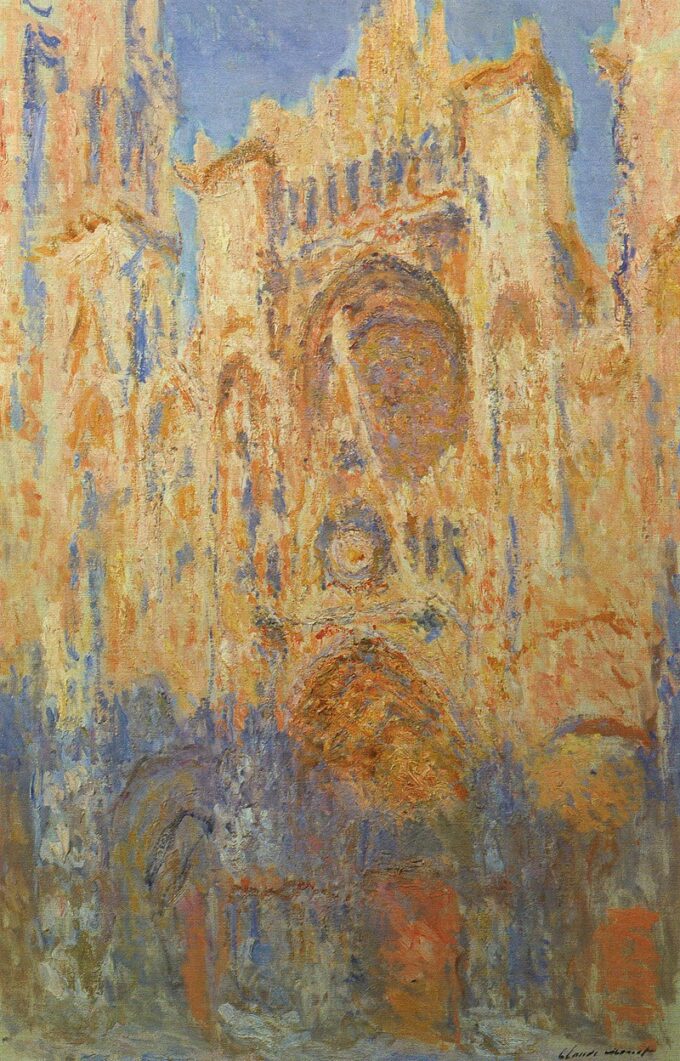 Kathedrale von Rouen. Sonneneffekt (Ende des Tages) – Claude Monet Claude Monet 2024-09-19 2