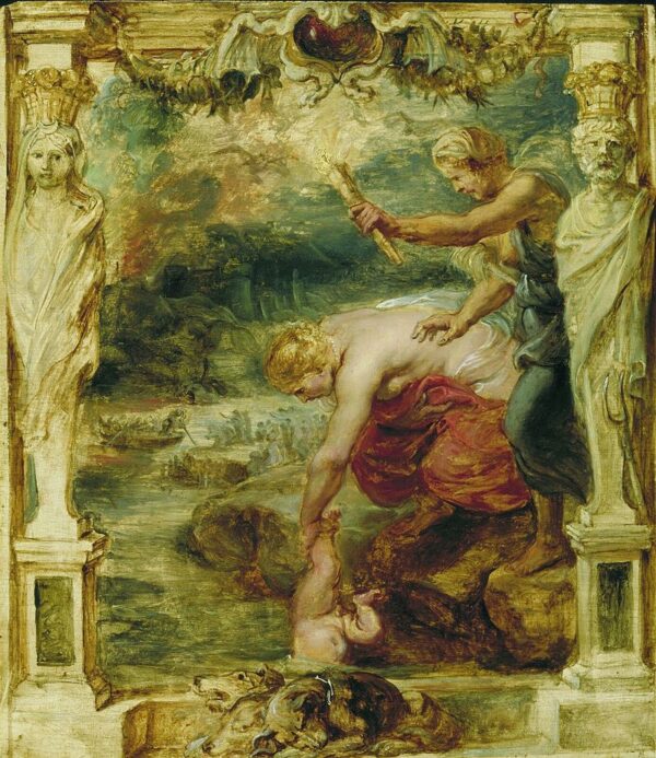 Thetis taucht das Kind Achilles in den Styx – Peter Paul Rubens Peter Paul Rubens 2024-11-21