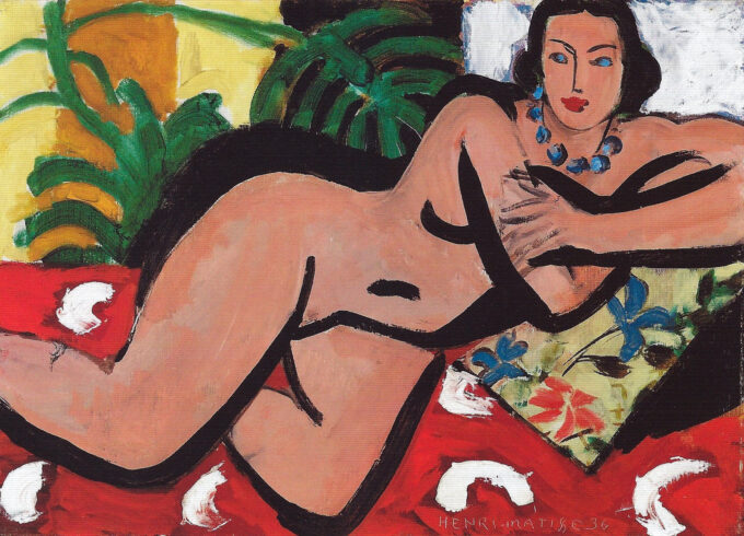 Nu mi-liegend mit blauen Augen – Matisse Henri Matisse 2024-09-19 2