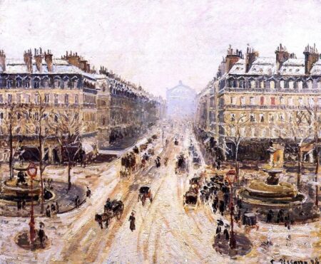 Avenue de l’Opéra – Schneeeffekt – Camille Pissarro Camille Pissarro 2024-12-31