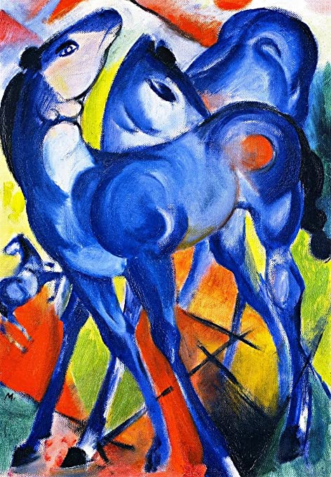 Die blauen Fohlen – Franz Marc Franz Marc 2024-11-21