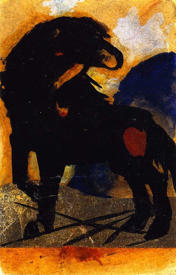 Der kleine schwarze Pferd – Franz Marc Franz Marc 2024-11-21