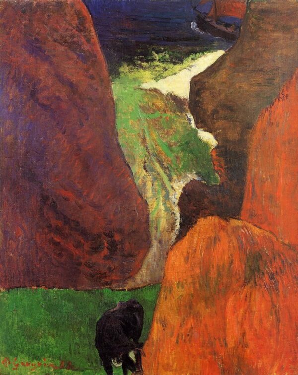 Landschaft mit einer Kuh – Paul Gauguin Paul Gauguin 2024-11-21