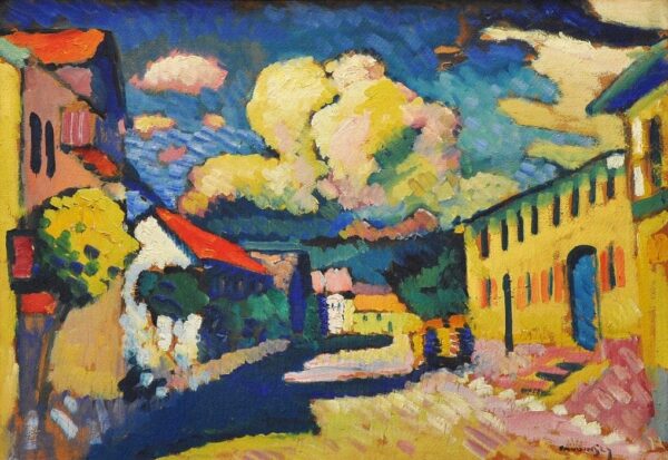 Rue à Murnau – Eine Dorfstraße – Vassily Kandinsky Wassily Kandinsky 2024-11-21