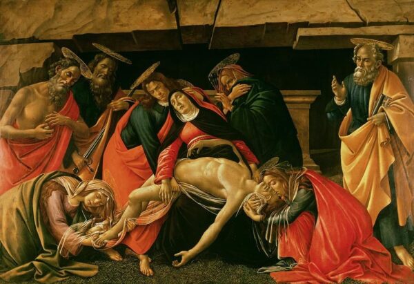 Klage des Christus. c.1490 – Sandro Botticelli Sandro Botticelli 2024-11-21