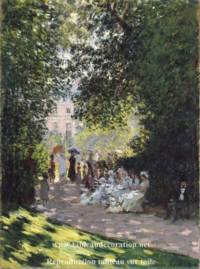 Der Parc Monceau – Monet Gemälde Claude Monet 2024-09-19