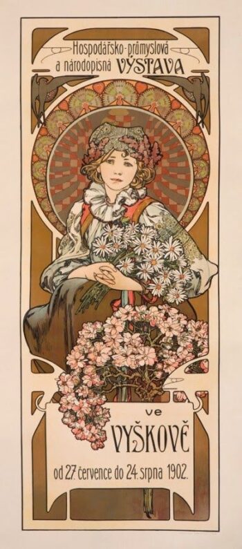 Ausstellung von Plakaten in Vyskov – Mucha Alfons Mucha 2024-12-30