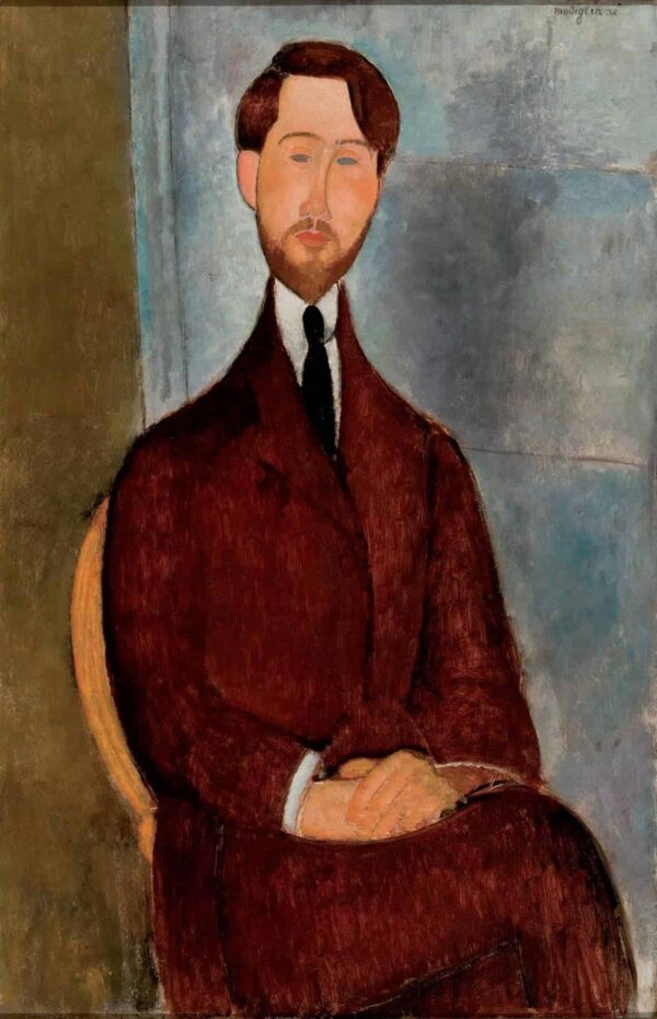 Porträt von Léopold Zborowski – Amedeo Modigliani Amedeo Modigliani 2024-11-21