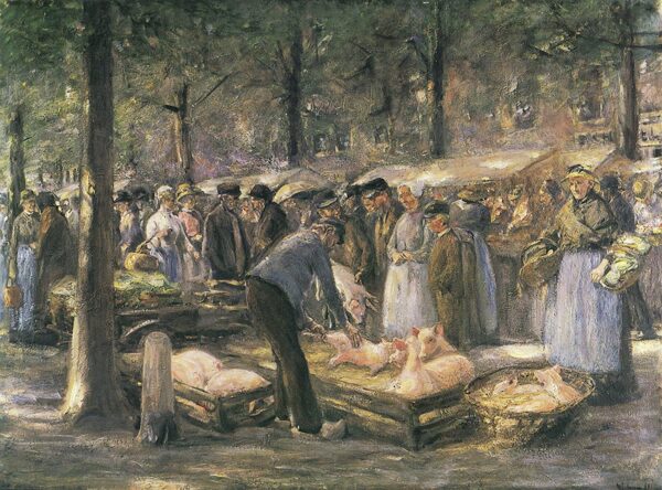 Schweinemarkt in Haarlem – Max Liebermann Max Liebermann 2024-11-21