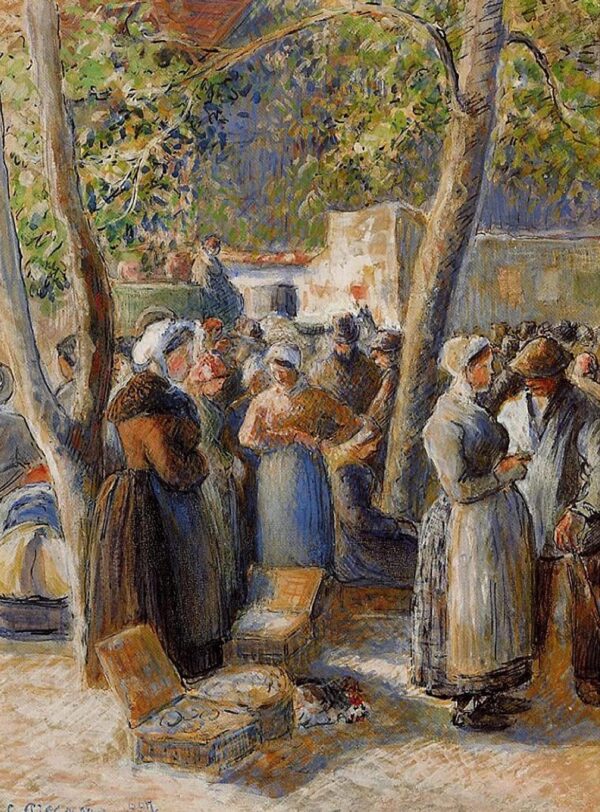 Der Markt in Gisors – Camille Pissarro Camille Pissarro 2024-11-21