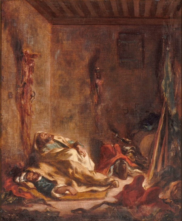 Ein Wachposten in Meknès – Eugène Delacroix Eugène Delacroix 2024-11-21