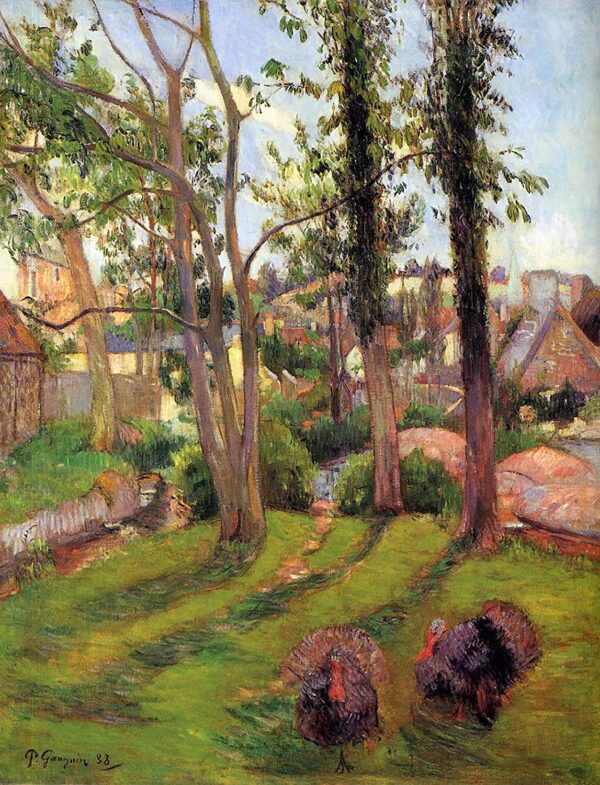 Die Truthähne (Landschaft von Pont Aven) – Paul Gauguin Paul Gauguin 2024-11-21