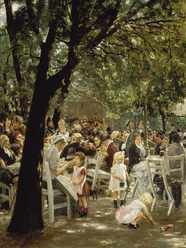 Münchner Biergarten 1883/84 – Max Liebermann Max Liebermann 2024-11-21