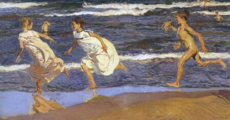 Am Strand entlanglaufen – Sorolla Joaquín Sorolla 2024-12-31