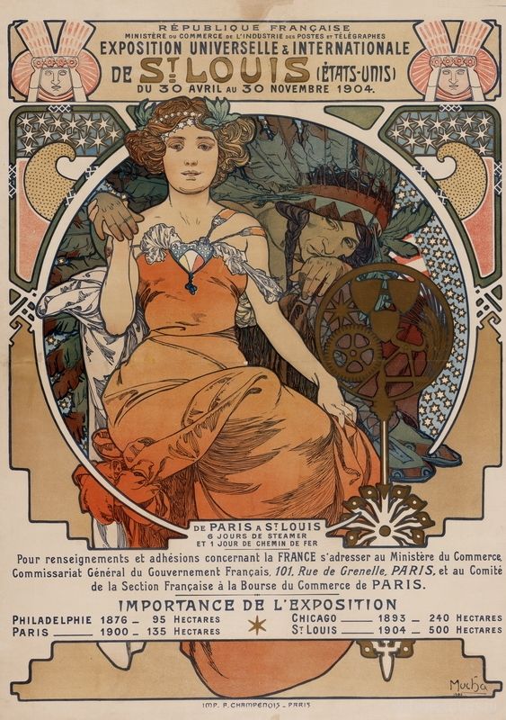 Weltausstellung von St. Louis 1904 – Mucha Alfons Mucha 2024-11-21