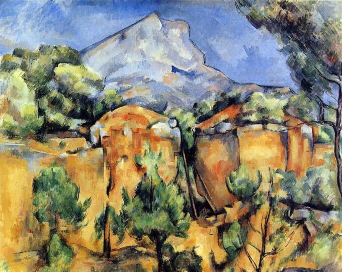 Der Berg Sainte-Victoire gesehen von Bibémus – Paul Cézanne Paul Cézanne 2024-09-20